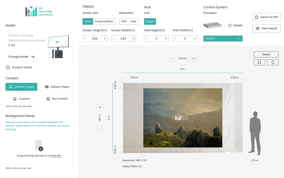 LED & LCD CONFIGURATOR screenshot 1