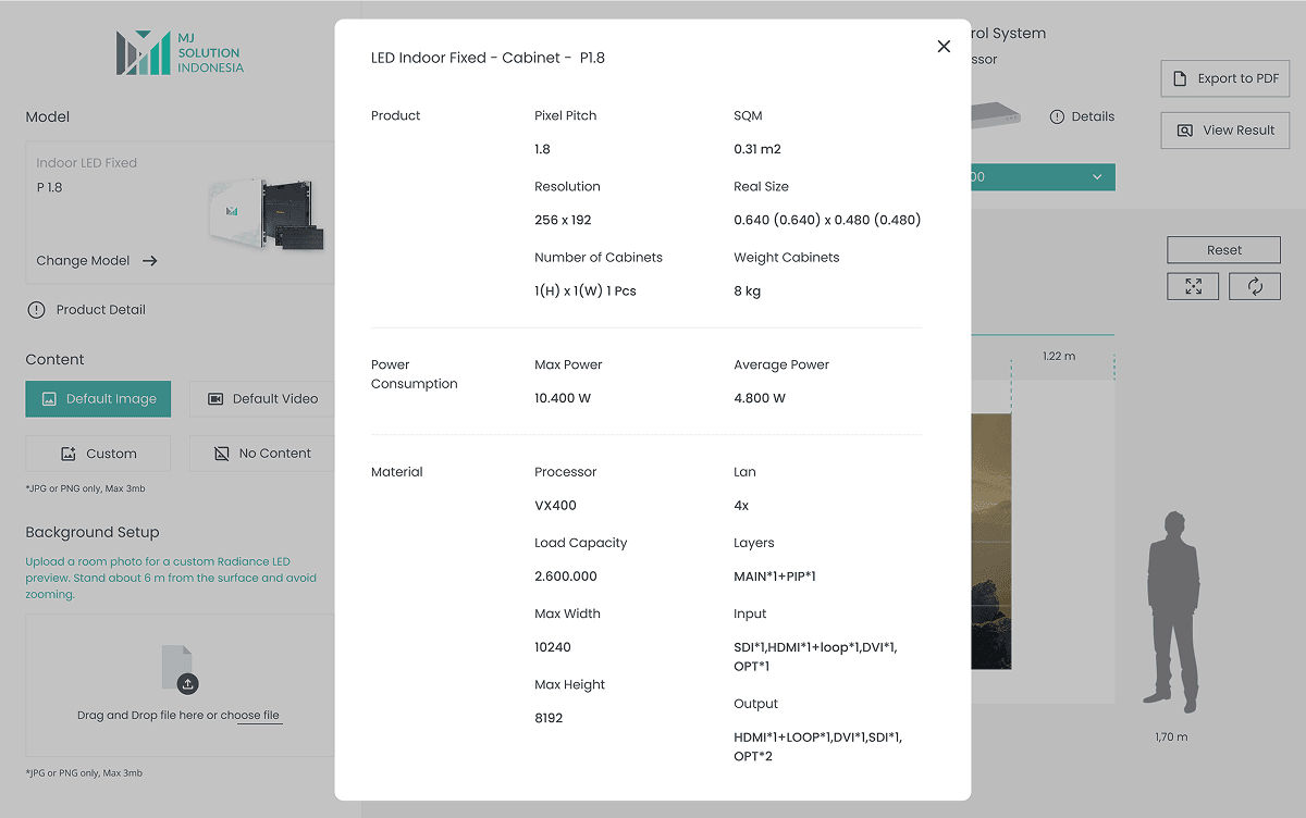 LED & LCD CONFIGURATOR screenshot 3
