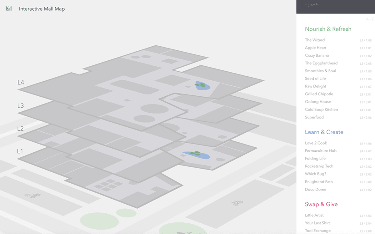 3D WAYFINDING MAPS screenshot 2